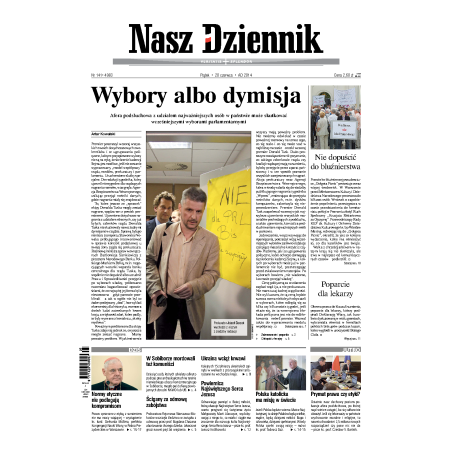 Nasz Dziennik z dnia 20.06.2014 wydanie PDF