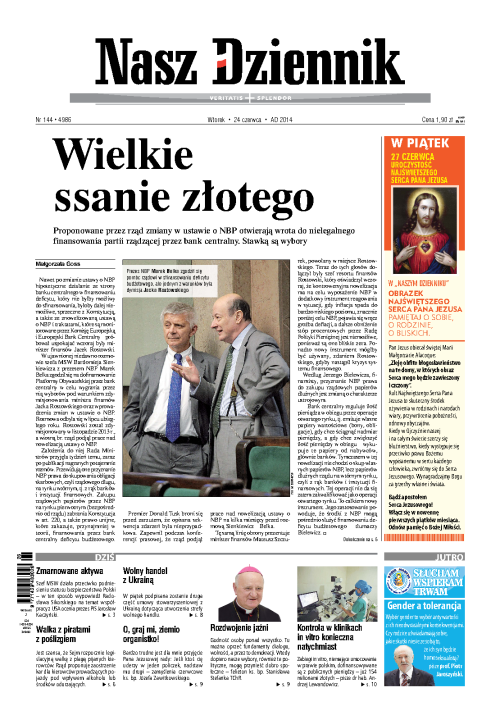 Nasz Dziennik z dnia 24.06.2014 wydanie PDF