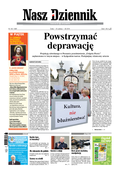 Nasz Dziennik z dnia 25.06.2014 wydanie PDF