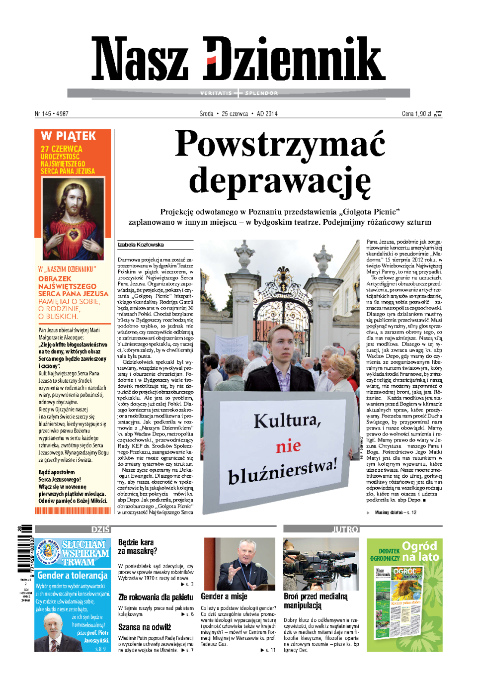 Nasz Dziennik z dnia 25.06.2014 wydanie PDF