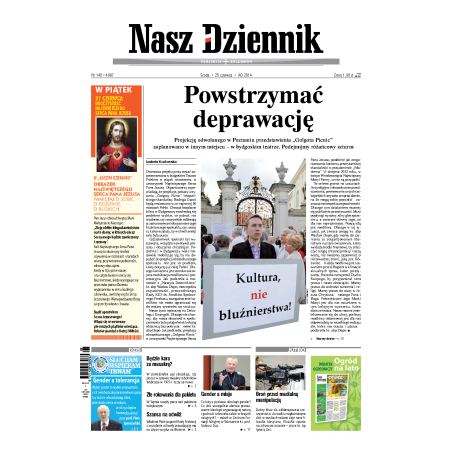 Nasz Dziennik z dnia 25.06.2014 wydanie PDF