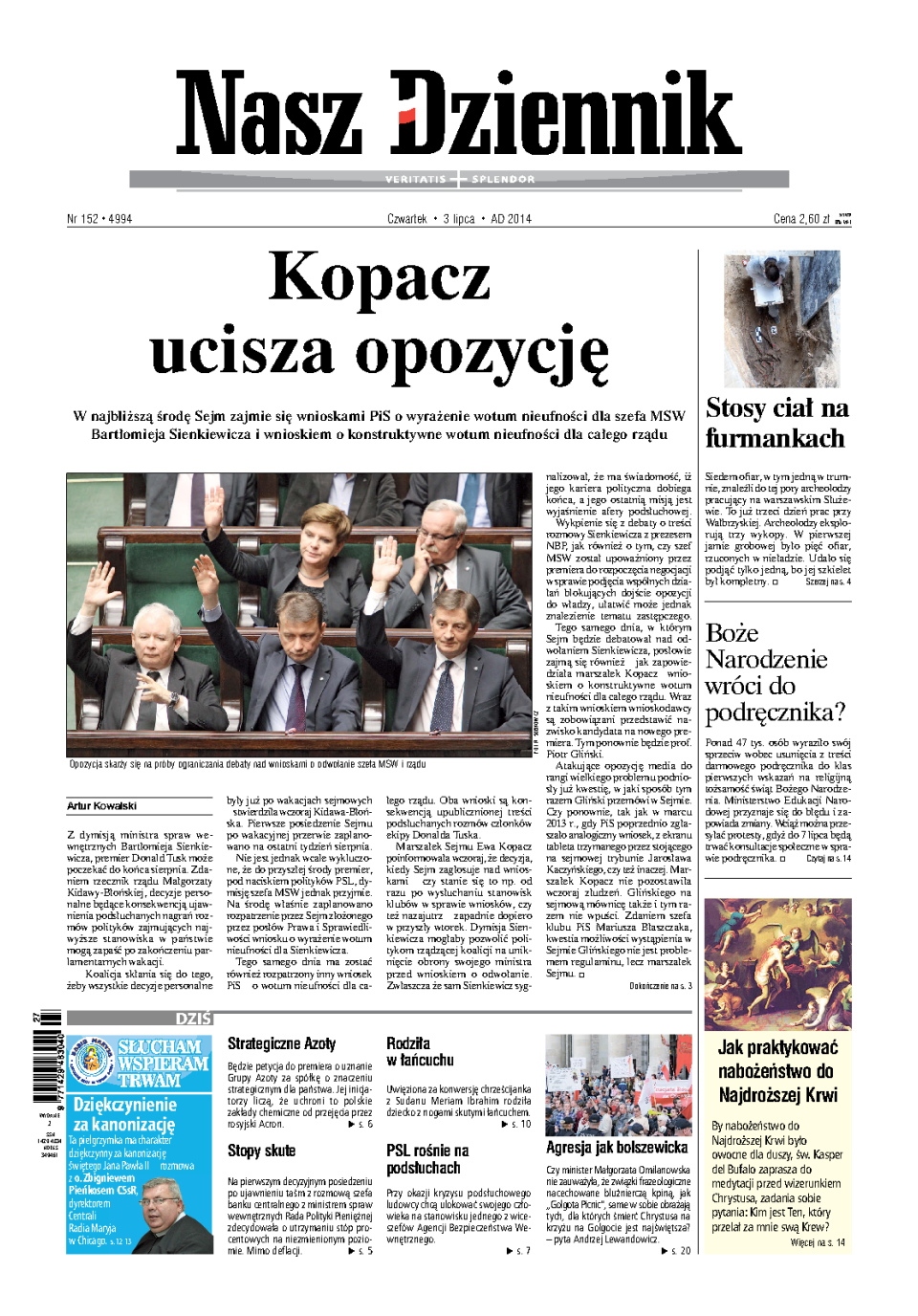Nasz Dziennik z dnia 03.07.2014 wydanie PDF