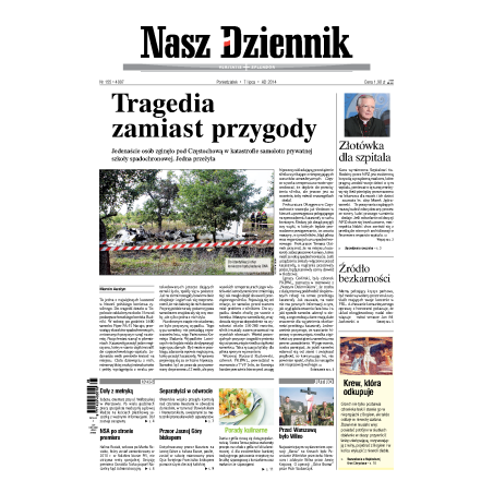 Nasz Dziennik z dnia 07.07.2014 wydanie PDF