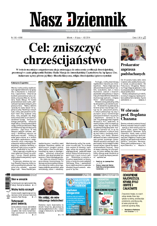 Nasz Dziennik z dnia 08.07.2014 wydanie PDF