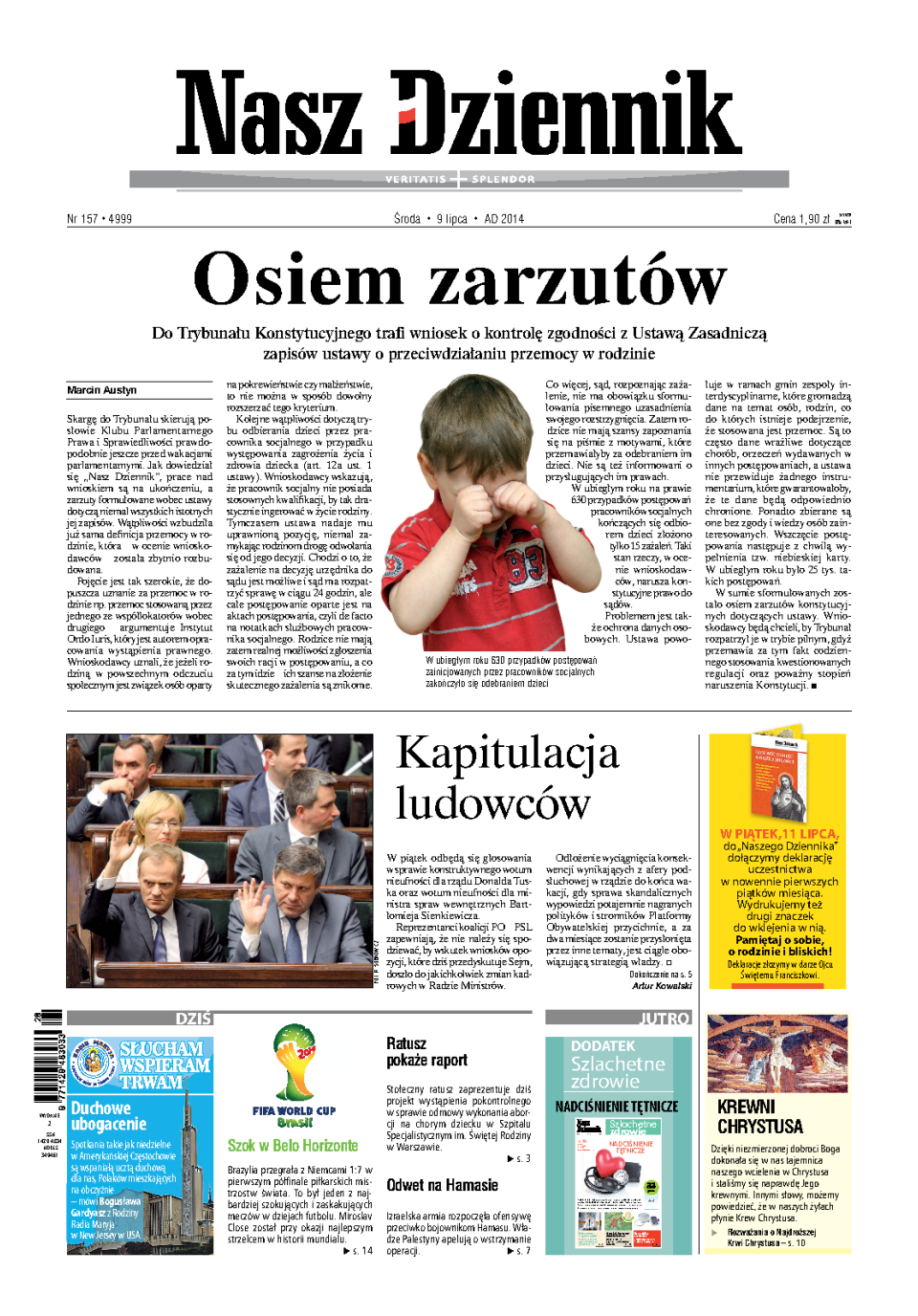 Nasz Dziennik z dnia 09.07.2014 wydanie PDF