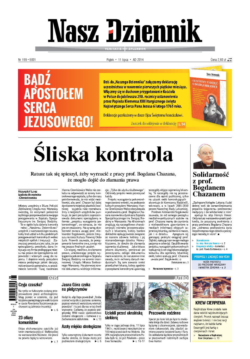 Nasz Dziennik z dnia 11.07.2014 wydanie PDF