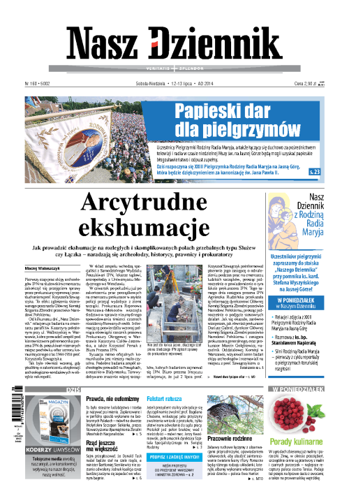 Nasz Dziennik z dnia 12.07.2014 wydanie PDF