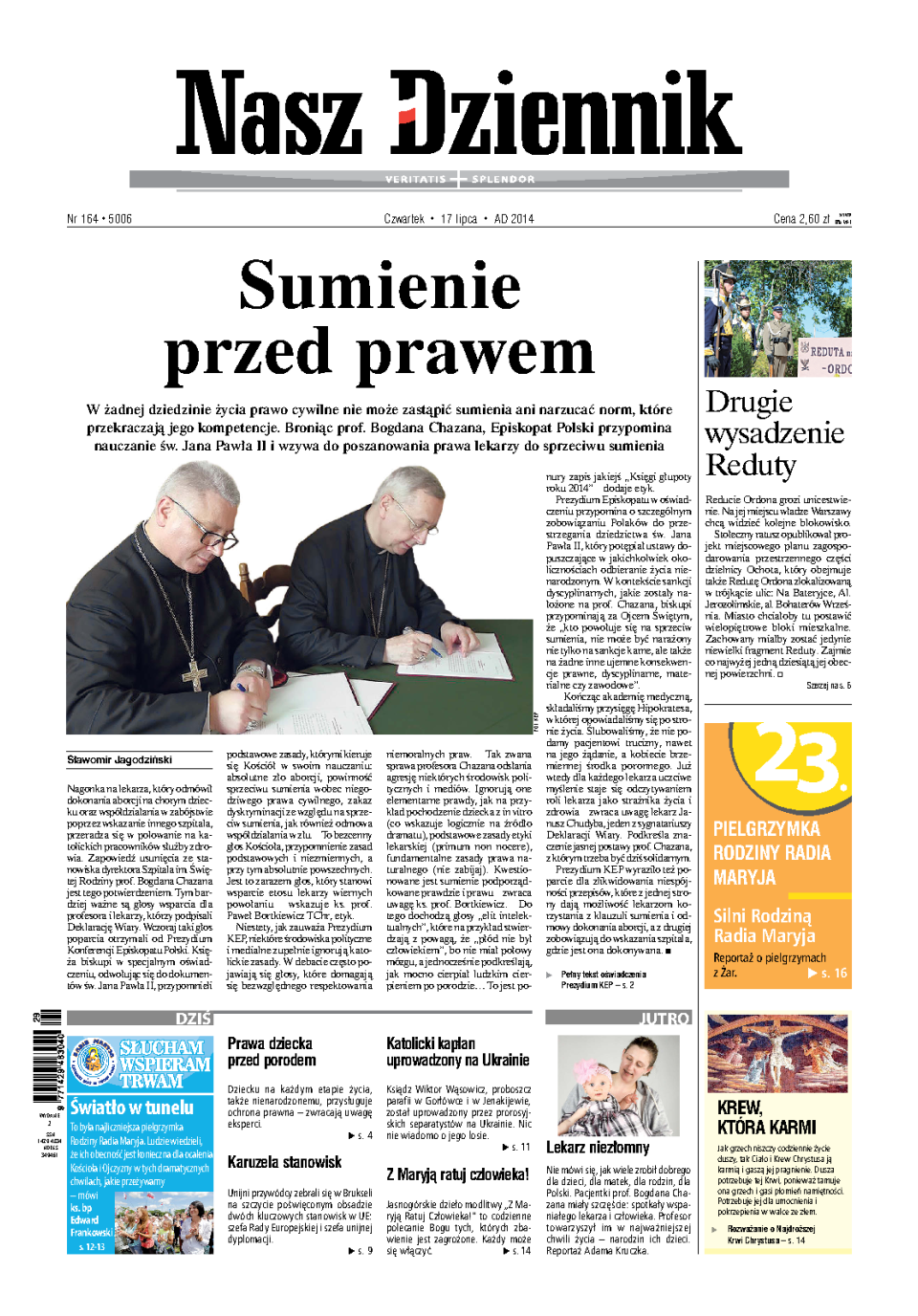 Nasz Dziennik z dnia 17.07.2014 wydanie PDF