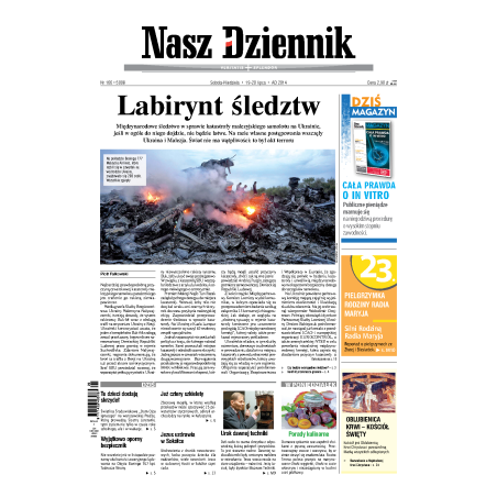 Nasz Dziennik z dnia 19.07.2014 wydanie PDF
