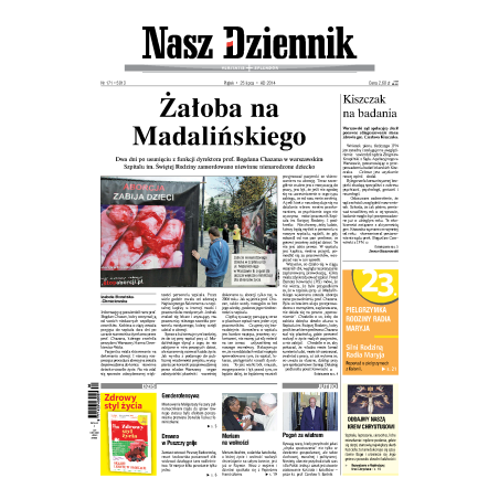 Nasz Dziennik z dnia 25.07.2014 wydanie PDF
