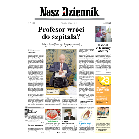 Nasz Dziennik z dnia 28.07.2014 wydanie PDF