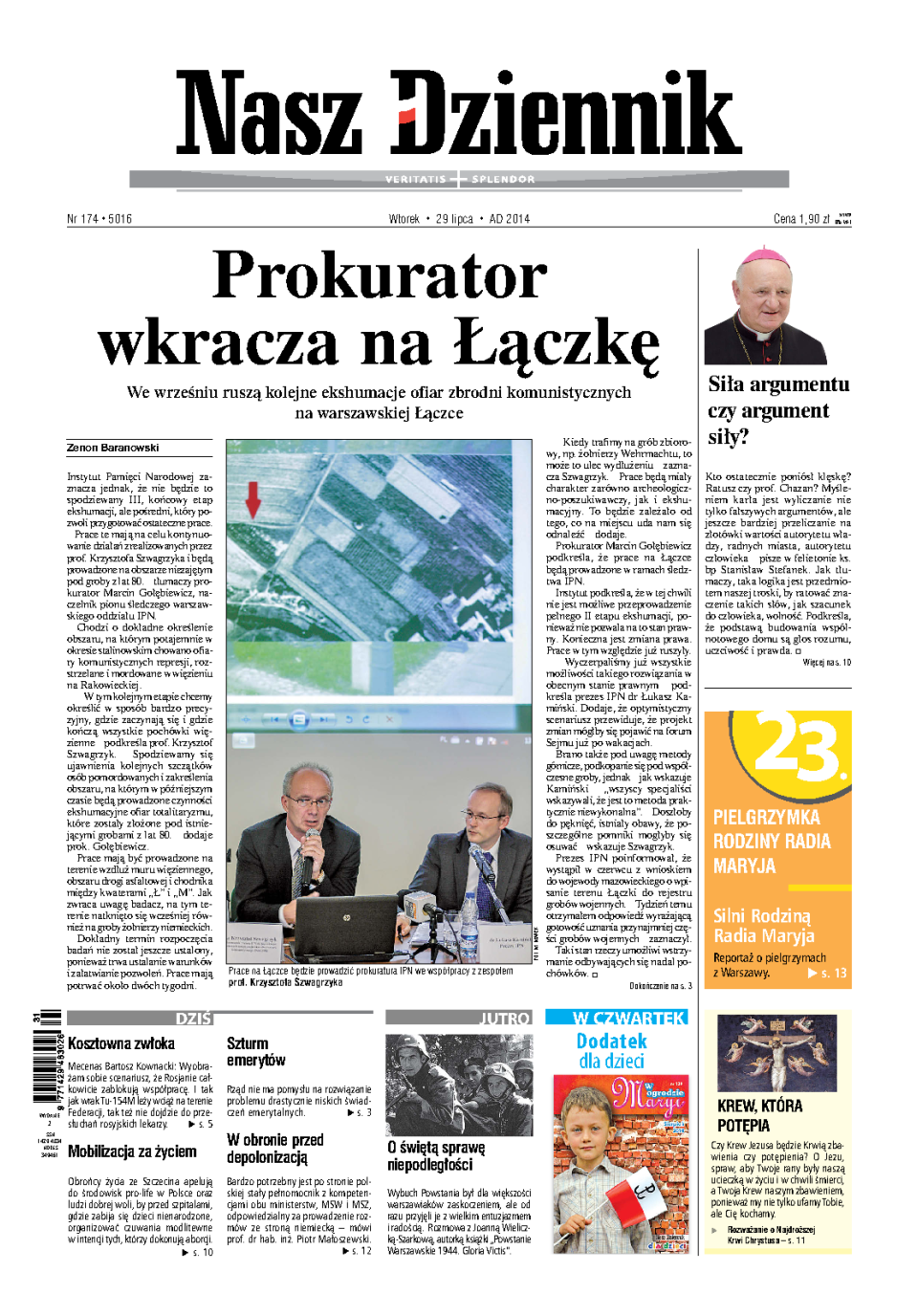 Nasz Dziennik z dnia 29.07.2014 wydanie PDF
