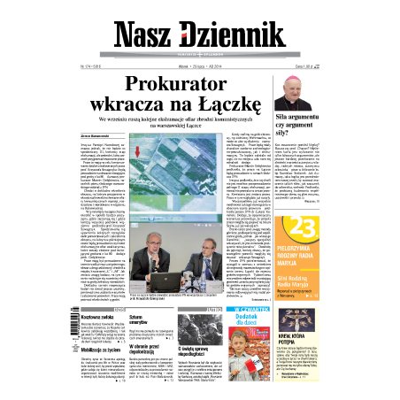 Nasz Dziennik z dnia 29.07.2014 wydanie PDF