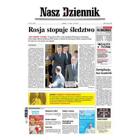Nasz Dziennik z dnia 31.07.2014 wydanie PDF