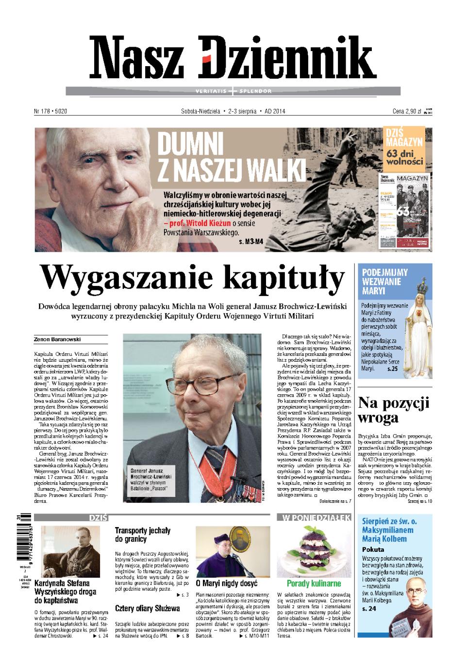 Nasz Dziennik z dnia 02.08.2014 wydanie PDF