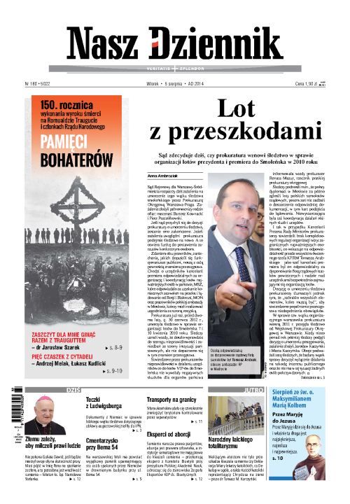 Nasz Dziennik z dnia 05.08.2014 wydanie PDF
