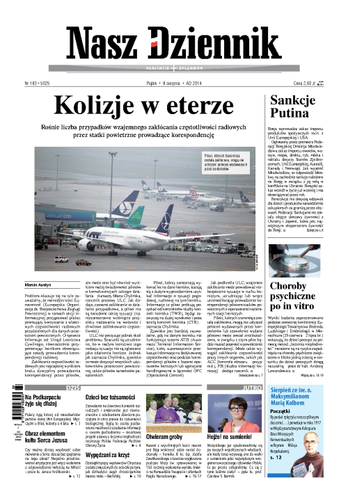 Nasz Dziennik z dnia 08.08.2014 wydanie PDF
