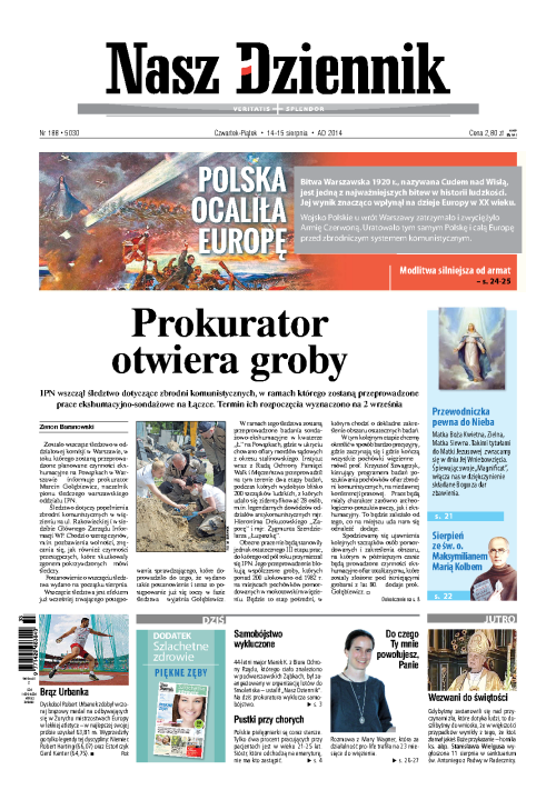 Nasz Dziennik z dnia 14.08.2014 wydanie PDF
