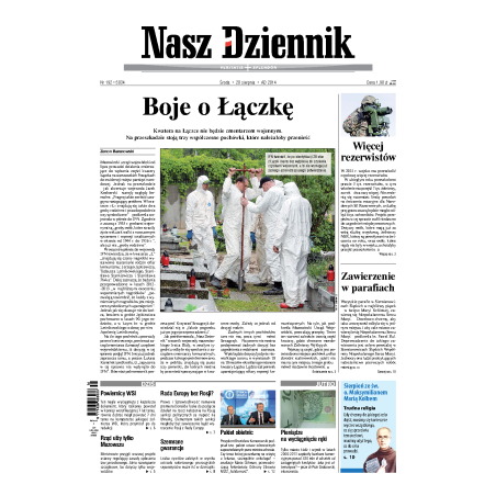 Nasz Dziennik z dnia 20.08.2014 wydanie PDF