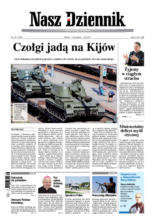 Nasz Dziennik z dnia 26.08.2014 wydanie PDF
