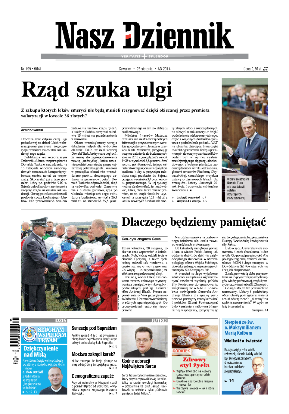 Nasz Dziennik z dnia 28.08.2014 wydanie PDF