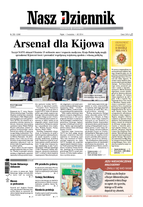 Nasz Dziennik z dnia 05.09.2014 wydanie PDF