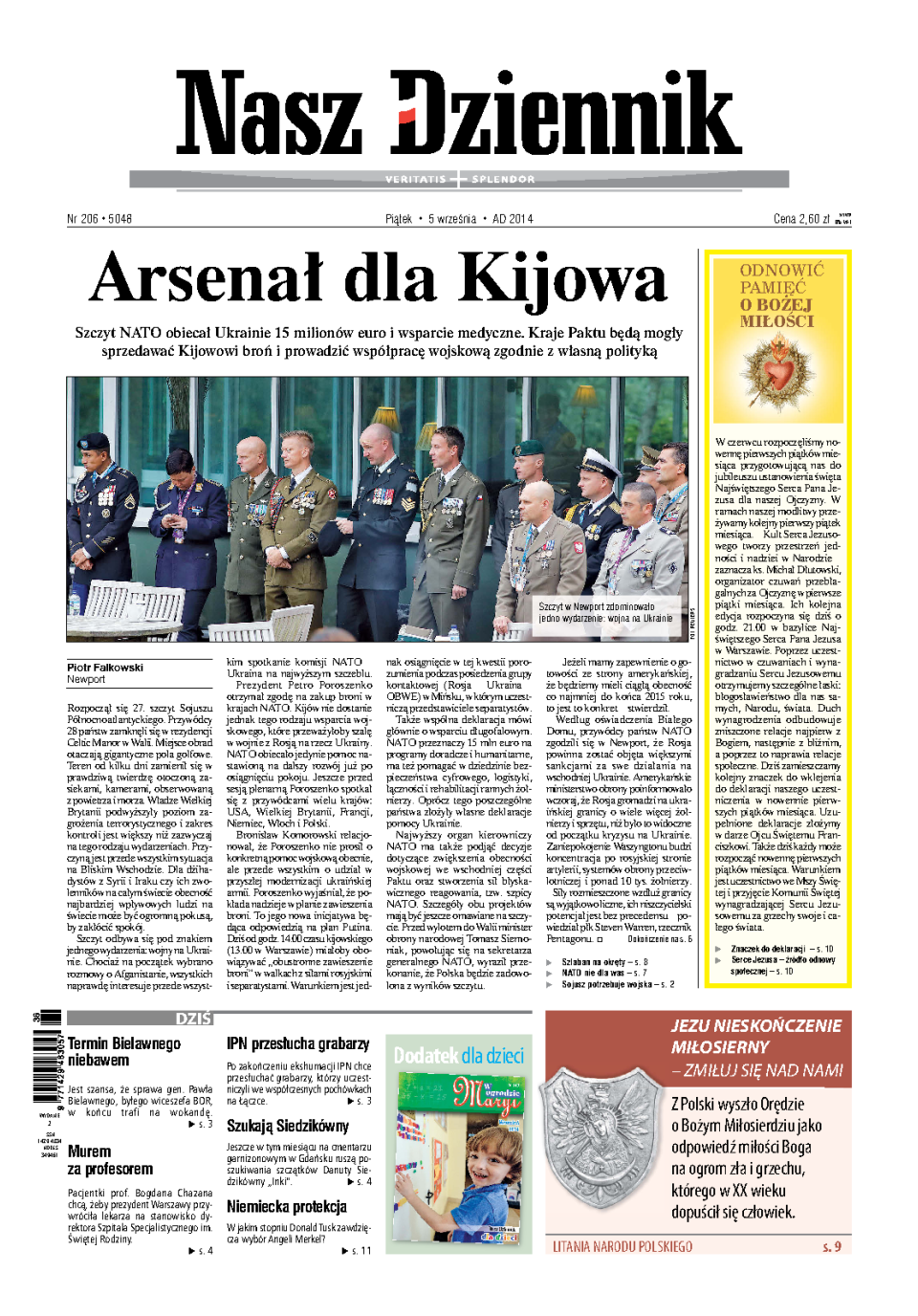Nasz Dziennik z dnia 05.09.2014 wydanie PDF