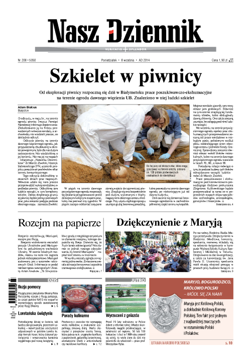 Nasz Dziennik z dnia 08.09.2014 wydanie PDF