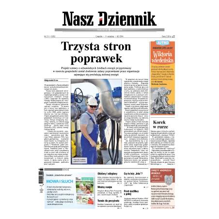 Nasz Dziennik z dnia 11.09.2014 wydanie PDF