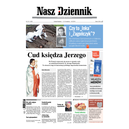 Nasz Dziennik z dnia 13.09.2014 wydanie PDF