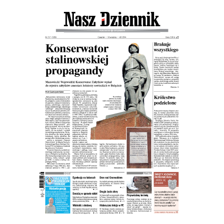 Nasz Dziennik z dnia 18.09.2014 wydanie PDF