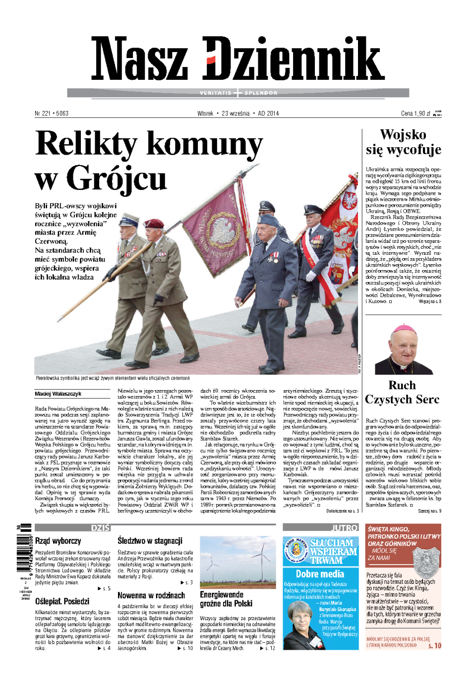 Nasz Dziennik z dnia 23.09.2014 wydanie PDF