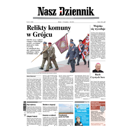 Nasz Dziennik z dnia 23.09.2014 wydanie PDF