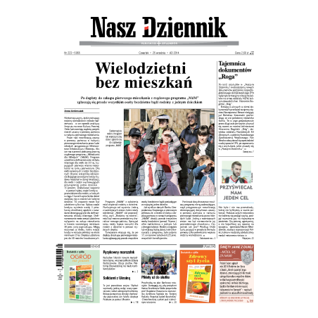Nasz Dziennik z dnia 25.09.2014 wydanie PDF