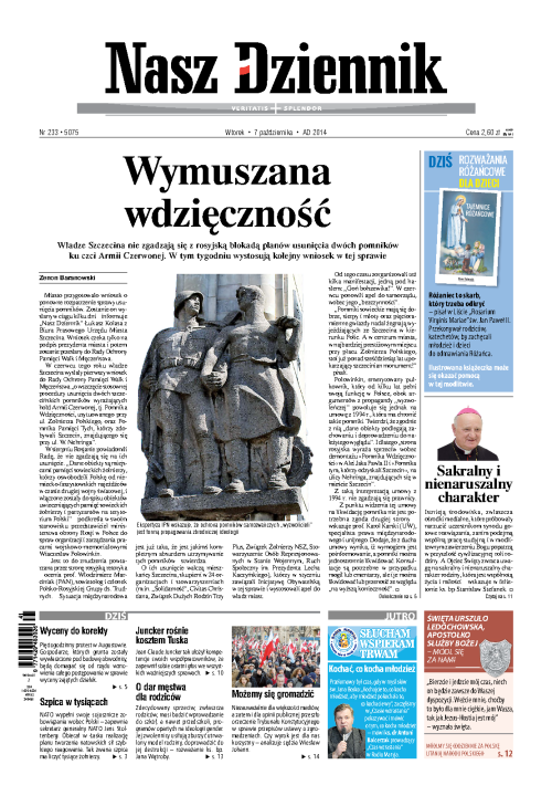 Nasz Dziennik z dnia 07.10.2014 wydanie PDF