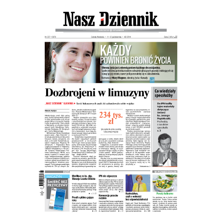 Nasz Dziennik z dnia 11.10.2014 wydanie PDF