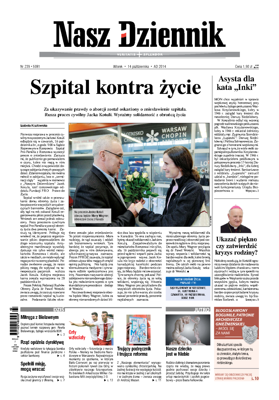 Nasz Dziennik z dnia 14.10.2014 wydanie PDF