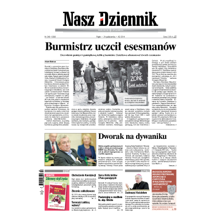 Nasz Dziennik z dnia 24.10.2014 wydanie PDF