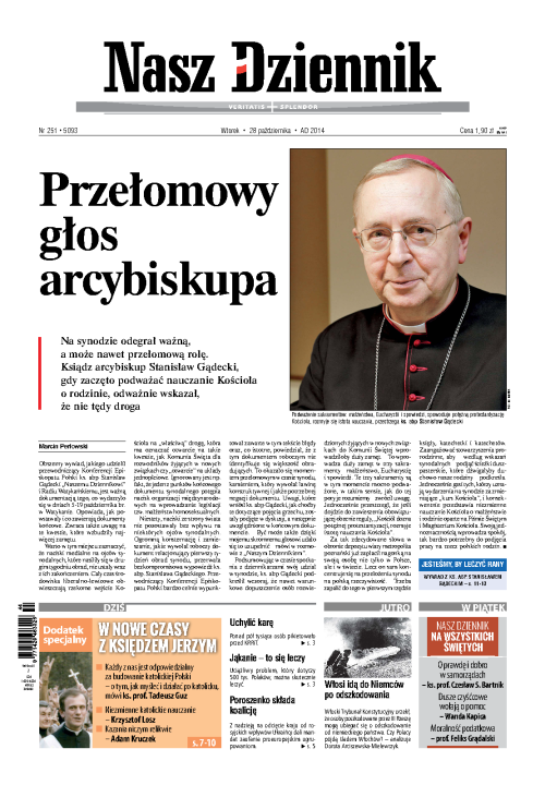 Nasz Dziennik z dnia 28.10.2014 wydanie PDF