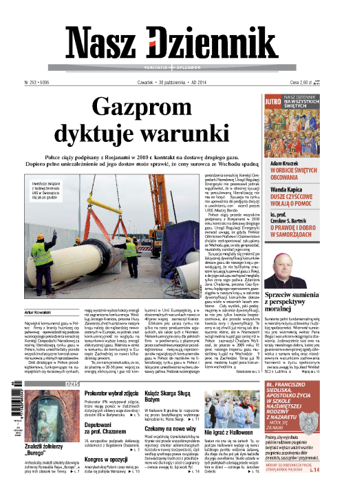Nasz Dziennik z dnia 30.10.2014 wydanie PDF