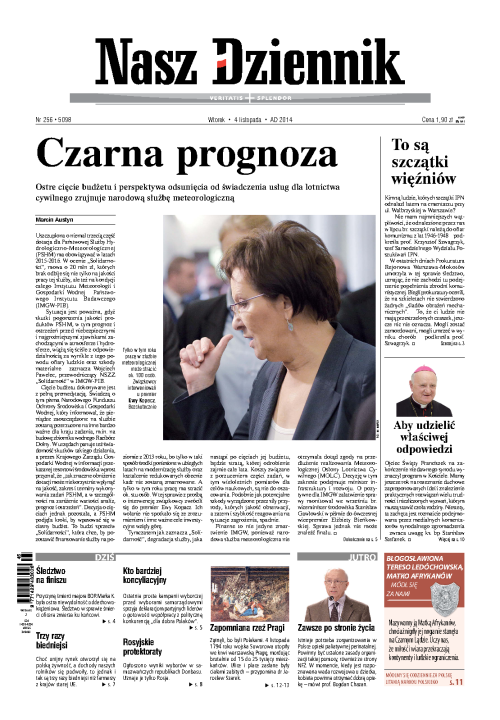 Nasz Dziennik z dnia 04.11.2014 wydanie PDF