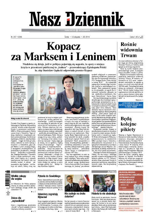 Nasz Dziennik z dnia 05.11.2014 wydanie PDF