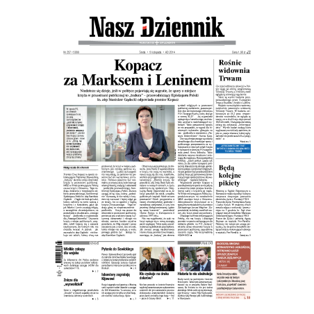 Nasz Dziennik z dnia 05.11.2014 wydanie PDF