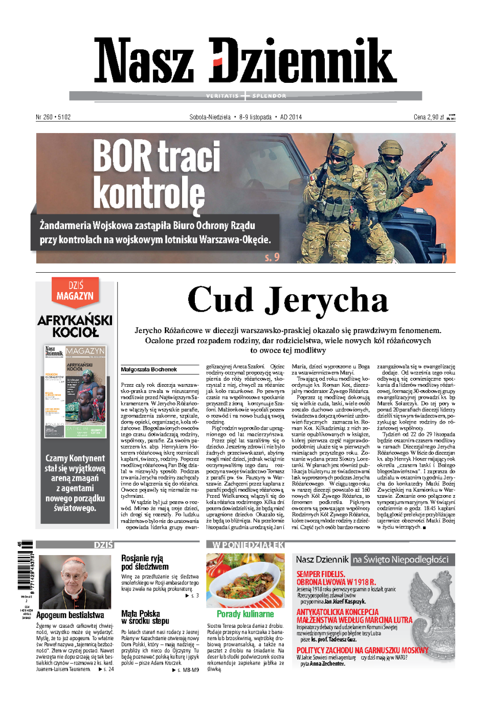 Nasz Dziennik z dnia 08.11.2014 wydanie PDF