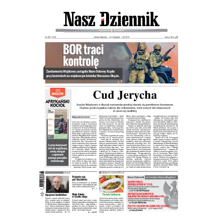 Nasz Dziennik z dnia 08.11.2014 wydanie PDF