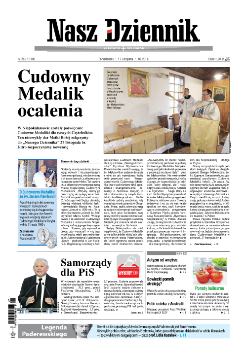 Nasz Dziennik z dnia 17.11.2014 wydanie PDF
