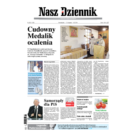 Nasz Dziennik z dnia 17.11.2014 wydanie PDF