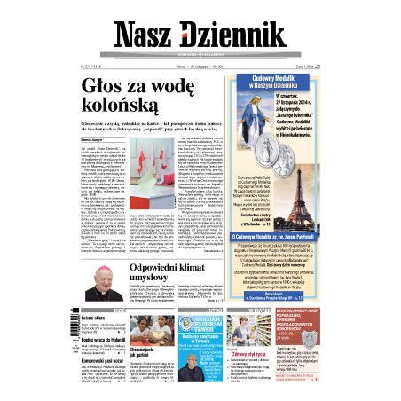 Nasz Dziennik z dnia 25.11.2014 wydanie PDF