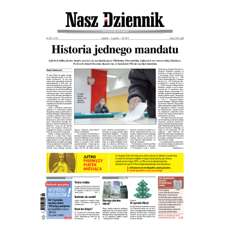 Nasz Dziennik z dnia 04.12.2014 wydanie PDF