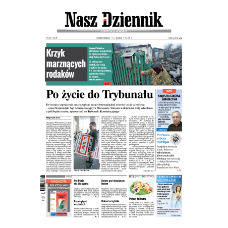 Nasz Dziennik z dnia 06.12.2014 wydanie PDF